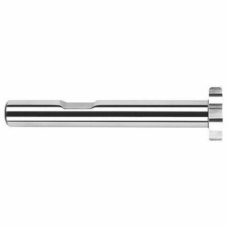 HARVEY TOOL 1/2 in. dia. x 0.01 in. Radius x 3/16 Carbide Corner Radius Reduced Shank Keyseat Cutter, 8 Flute 721970